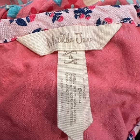 Matilda Jane Home Away Lace Sleeveless Dress Size 4 - Picture 4 of 5